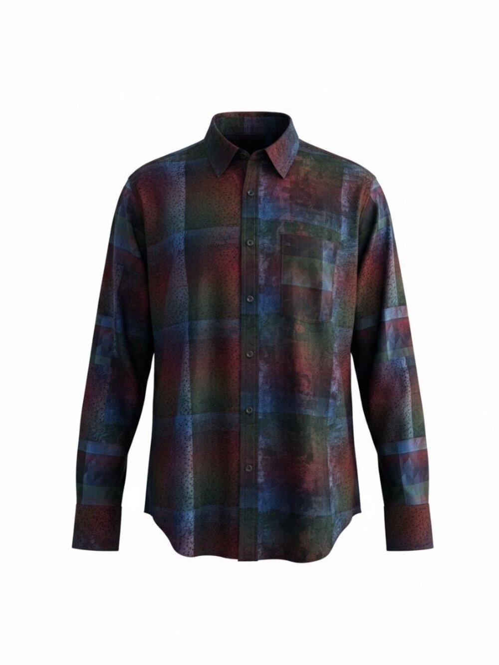 Robert Graham Limited Edition Numbered Shirt Patchwork Embroidered XL (or size)